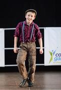 19 August 2017; Nathan Mahon, from Drumshambo, Co Leitrim, takes part in the U12 Group Dance Irish Contemporary event during day 1 of the Aldi Community Games August Festival 2017 at the National Sports Campus in Dublin. Photo by Cody Glenn/Sportsfile