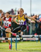 19 August 2017; Jane Sinnot of Piercestown - Murrinstown, Co Wexford, competing in the Girls U14 and O12 80m Hurdles event during day 1 of the Aldi Community Games August Festival 2017 at the National Sports Campus in Dublin. Photo by Sam Barnes/Sportsfile