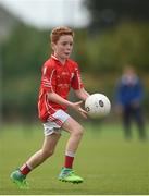 19 August 2017; Shane Dolan, from Monaleen, Co Limerick, in action during the U10 Gaelic Football event during day 1 of the Aldi Community Games August Festival 2017 at the National Sports Campus in Dublin. Photo by Cody Glenn/Sportsfile