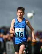 19 August 2017; Luke Ingle of Mid-Sutton, Co Dublin, competing in the Boys U12 and O10 4x100m relay event during day 1 of the Aldi Community Games August Festival 2017 at the National Sports Campus in Dublin. Photo by Sam Barnes/Sportsfile