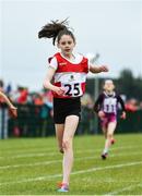 20 August 2017; Tara O'Connor of St Josephs, Co Louth, competing in the Girls U10 and O8 200m event during day 2 of the Aldi Community Games August Festival 2017 at the National Sports Campus in Dublin. Photo by Sam Barnes/Sportsfile