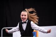 20 August 2017; Kate Doherty from Edgeworthstown, Co. Longford, competes in the U12 Solo Dance event during day 2 of the Aldi Community Games August Festival 2017 at the National Sports Campus in Dublin. Photo by Cody Glenn/Sportsfile