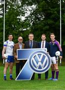 5 September 2017; In attendance launch of this year’s Volkswagen All-Ireland Senior Football Sevens are, from left, GAA Star Sean Kavanagh, David Byrne, Tournament secretary, Sean Fox, Chairman of Kilmacud Crokes Football, Nicholas Dunphy, Volkswagen Ireland and GAA Star Kevin Nolan. The tournament takes place on the 16th of September at Kilmacud Crokes. This year Volkswagen 7’S TV returns, providing match highlights throughout the day on Volkswagen Twitter page @VolkswagenIE #VW7sTV   Photo by Sam Barnes/Sportsfile