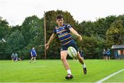 4 September 2017; Jimmy O'Brien of Leinster during squad training at UCD in Dublin. Photo by Ramsey Cardy/Sportsfile