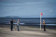 5 September 2017; Course setup ahead of the Laytown Races at Laytown in Co Meath. Photo by Cody Glenn/Sportsfile