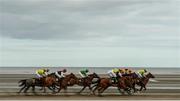 5 September 2017; Runners and riders in the Follow @TheMelbourne10 On Facebook Handicap during the Laytown Races at Laytown in Co Meath. Photo by Cody Glenn/Sportsfile