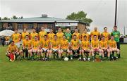 3 June 2012; The Leitrim squad. Connacht GAA Football Senior Championship Quarter-Final, London v Leitrim, Emerald Park, Ruislip, London. Picture credit: Diarmuid Greene / SPORTSFILE