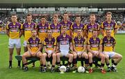 10 June 2012; The Wexford team. Leinster GAA Football Senior Championship, Quarter-Final Replay, Longford v Wexford, O'Connor Park, Tullamore, Co. Offaly. Picture credit: Barry Cregg / SPORTSFILE