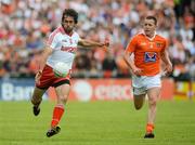 10 June 2012; Joe McMahon, Tyrone, in action against Declan McKenna, Armagh. Ulster GAA Football Senior Championship, Quarter-Final, Armagh v Tyrone, Morgan Athletic Grounds, Armagh. Picture credit: Brian Lawless / SPORTSFILE