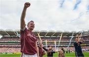 3 September 2017; Galway's Joe Canning watches on as captain David Burke lifts the Liam MacCarthy cup following the GAA Hurling All-Ireland Senior Championship Final match between Galway and Waterford at Croke Park in Dublin. Photo by Ramsey Cardy/Sportsfile