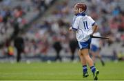 3 September 2017; William Dore of Bruree National School, Bruree, Co Limerick, representing Waterford, during the INTO Cumann na mBunscol GAA Respect Exhibition Go Games at Galway v Waterford - GAA Hurling All-Ireland Senior Championship Final at Croke Park in Dublin. Photo by Piaras Ó Mídheach/Sportsfile