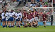 3 September 2017; INTO Cumann na mBunscol GAA Respect Exhibition Go Games at Galway v Waterford - GAA Hurling All-Ireland Senior Championship Final at Croke Park in Dublin. Photo by Piaras Ó Mídheach/Sportsfile