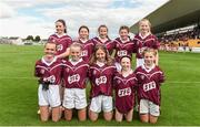 7 August 2017; Mini teams during the All Ireland Ladies Football Minor A Championship Final match between Cork v Galway at Bord Na Mona O'Connor Park, in Tullamore, Co. Offaly. Photo by Eóin Noonan/Sportsfile