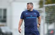 4 September 2017; Leinster academy manager Peter Smyth during squad training at UCD in Dublin. Photo by Ramsey Cardy/Sportsfile