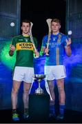 6 September 2017; Barry O’Sullivan of Kerry, left, and Padraig Doyle of Wicklow were in Dublin today to look ahead to this weekend’s Bord Gáis Energy GAA Hurling U-21 All-Ireland finals. The double header will take place in Semple Stadium, Thurles on Saturday, with Kerry and Wicklow throwing in at 1.00pm in the ‘B’ final and Kilkenny and Limerick taking part in the ‘A’ final at 3.00pm. Fans unable to attend the game can catch all the action live on TG4 or can follow #HurlingToTheCore online.  Photo by Sam Barnes/Sportsfile