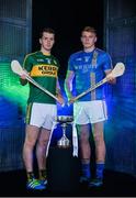 6 September 2017; Barry O’Sullivan of Kerry, left, and Padraig Doyle of Wicklow were in Dublin today to look ahead to this weekend’s Bord Gáis Energy GAA Hurling U-21 All-Ireland finals. The double header will take place in Semple Stadium, Thurles on Saturday, with Kerry and Wicklow throwing in at 1.00pm in the ‘B’ final and Kilkenny and Limerick taking part in the ‘A’ final at 3.00pm. Fans unable to attend the game can catch all the action live on TG4 or can follow #HurlingToTheCore online.  Photo by Sam Barnes/Sportsfile