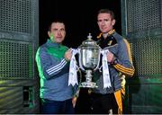 6 September 2017; Limerick U-21 manager Pat Donnelly, left, and Kilkenny U-21 manager Eddie Brennan were in Dublin today to look ahead to this weekend’s Bord Gáis Energy GAA Hurling U-21 All-Ireland finals.  The double header will take place in Semple Stadium, Thurles on Saturday, with Kerry and Wicklow throwing in at 1.00pm in the ‘B’ final and Kilkenny and Limerick taking part in the ‘A’ final at 3.00pm. Fans unable to attend the game can catch all the action live on TG4 or can follow #HurlingToTheCore online. Photo by Sam Barnes/Sportsfile