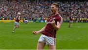 3 September 2017; John Hanbury of Galway celebrates after the GAA Hurling All-Ireland Senior Championship Final match between Galway and Waterford at Croke Park in Dublin. Photo by Piaras Ó Mídheach/Sportsfile