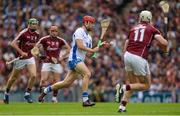 3 September 2017; Tadhg de Búrca of Waterford in action against Joe Canning of Galway during the GAA Hurling All-Ireland Senior Championship Final match between Galway and Waterford at Croke Park in Dublin. Photo by Piaras Ó Mídheach/Sportsfile