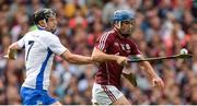 3 September 2017; Johnny Coen of Galway in action against Philip Mahony of Waterford during the GAA Hurling All-Ireland Senior Championship Final match between Galway and Waterford at Croke Park in Dublin. Photo by Piaras Ó Mídheach/Sportsfile