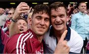 3 September 2017; Jason Flynn of Galway with his cousin Colin Flynn after the GAA Hurling All-Ireland Senior Championship Final match between Galway and Waterford at Croke Park in Dublin. Photo by Piaras Ó Mídheach/Sportsfile