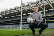 7 September 2017; Oisín McConville, former All-Ireland winning footballer with Armagh, at the launch of the 2nd National Concussion Symposium, which will be hosted by Bon Secours Health System and UPMC in association with the GAA which will be held in Croke Park on Saturday October 7th. Pictured at Croke Park in Dublin. Photo by Cody Glenn/Sportsfile