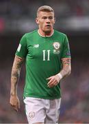 5 September 2017; James McClean of Republic of Ireland during the FIFA World Cup Qualifier Group D match between Republic of Ireland and Serbia at the Aviva Stadium in Dublin. Photo by Brendan Moran/Sportsfile