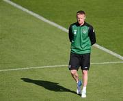15 June 2012; Republic of Ireland's Damien Duff during squad training ahead of their UEFA EURO 2012, Group C, game against Italy on Monday. Republic of Ireland EURO2012 Squad Training, Municipal stadium, Gdynia, Poland. Picture credit: David Maher / SPORTSFILE