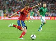 14 June 2012; Fernando Torres, Spain. EURO2012, Group C, Spain v Republic of Ireland, Arena Gdansk, Gdansk, Poland. Picture credit: Pat Murphy / SPORTSFILE