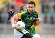 16 June 2012; Cian Ward, Meath, in action against Padraig Murphy, Carlow. Leinster GAA Football Senior Championship Quarter-Final Replay, Meath v Carlow, O'Connor Park, Tullamore, Co Offaly. Picture credit: Matt Browne / SPORTSFILE