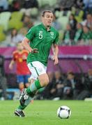 14 June 2012; Richard Dunne, Republic of Ireland. EURO2012, Group C, Spain v Republic of Ireland, Arena Gdansk, Gdansk, Poland. Picture credit: Pat Murphy / SPORTSFILE