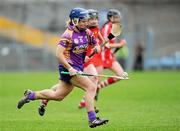 6 May 2012; Katrina Parrock, Wexford, in action against Cork. National Camogie League, Division 1 Final, Cork v Wexford, Semple Stadium, Thurles, Co. Tipperary. Picture credit: Matt Browne / SPORTSFILE