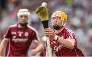 3 September 2017; Ronan Glennon of Galway during the Electric Ireland GAA Hurling All-Ireland Minor Championship Final match between Galway and Cork at Croke Park in Dublin. Photo by Piaras Ó Mídheach/Sportsfile