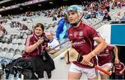 3 September 2017; Conor Walsh of Galway before the Electric Ireland GAA Hurling All-Ireland Minor Championship Final match between Galway and Cork at Croke Park in Dublin. Photo by Piaras Ó Mídheach/Sportsfile