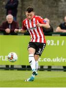 20 August 2017; Connor McDermott of Derry City during the SSE Airtricity League Premier Division match between Derry City and Dundalk at Maginn Park in Buncrana, Co Donegal. Photo by Oliver McVeigh/Sportsfile