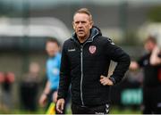 20 August 2017; Derry City Manager Kenny Shiels during the SSE Airtricity League Premier Division match between Derry City and Dundalk at Maginn Park in Buncrana, Co Donegal. Photo by Oliver McVeigh/Sportsfile