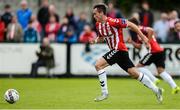 20 August 2017; Aaron McEneff of Derry City during the SSE Airtricity League Premier Division match between Derry City and Dundalk at Maginn Park in Buncrana, Co Donegal. Photo by Oliver McVeigh/Sportsfile