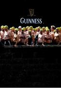 9 September 2017; Swimmers ahead of the Jones Engineering 98th Dublin City Liffey Swim organised by Leinster Open Sea and supported by Jones Engineering, Dublin City Council and Swim Ireland. Photo by Sam Barnes/Sportsfile