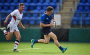 9 September 2017; Cormac Foley of Leinster breaks away on his way to scoring his side's second try during the U19 Interprovincial Series match between Leinster and Ulster at Donnybrook Stadium in Dublin. Photo by Cody Glenn/Sportsfile