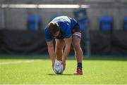 9 September 2017; Scott Penny of Leinster scoring a try during the U19 Interprovincial Series match between Leinster and Ulster at Donnybrook Stadium in Dublin. Photo by Cody Glenn/Sportsfile