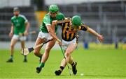 9 September 2017; Martin Keoghan of Kilkenny in action against Robbie Hanley of Limerick during the Bord Gáis Energy GAA Hurling All-Ireland U21 Championship Final match between Kilkenny and Limerick at Semple Stadium in Thurles, Co Tipperary. Photo by Brendan Moran/Sportsfile