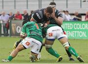 9 September 2017; Wiehahn Herbst of Ulster is tackled by Federico Zani of Benetton Treviso during the Guinness PRO14 Round 2 match between Benetton and Ulster at Stadio Monigo in Treviso, Italy. Photo by Daniele Resini/Sportsfile