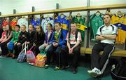 18 June 2012; Ulster Bank and Kerry GAA star Darran O'Sullivan with pupils from St. Patrick's Primary School, Castlederg, Co. Tyrone, in attendance at an Ulster Bank/Irish News Croke Park school trip. Croke Park, Dublin. Photo by Sportsfile