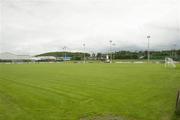 18 June 2012; A general view of the Gortakeegan pitch, home of Monaghan United F.C. Monaghan Town, Monaghan. Picture credit: Philip Fitzpatrick / SPORTSFILE