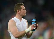 18 June 2012; Shay Given, Republic of Ireland, at the end of the game. EURO2012, Group C, Republic of Ireland v Italy, Municipal Stadium Poznan, Poznan, Poland. Picture credit: David Maher / SPORTSFILE