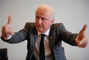 19June 2012; Republic of Ireland manager Giovanni Trapattoni during a press conference. EURO2012. Novotel Hotel, Poznan, Poland. Picture credit: David Maher / SPORTSFILE