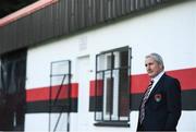 9 September 2017; Cork City manager John Caulfield prior to the Irish Daily Mail FAI Cup Quarter-Final match between Longford Town and Cork City at The City Calling Stadium in Longford. Photo by Stephen McCarthy/Sportsfile