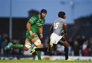 9 September 2017; Masixole Banda of Southern Kings in action against John Muldoon of Connacht during the Guinness PRO14 Round 2 match between Connacht and Southern Kings at The Sportsground in Galway. Photo by Seb Daly/Sportsfile