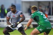 9 September 2017; Luzuko Vulindlu of Southern Kings in action against Finlay Bealham of Connacht during the Guinness PRO14 Round 2 match between Connacht and Southern Kings at The Sportsground in Galway. Photo by Seb Daly/Sportsfile