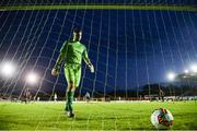 9 September 2017; Longford Town goalkeeper Jack Brady after conceding a fourth goal during the Irish Daily Mail FAI Cup Quarter-Final match between Longford Town and Cork City at The City Calling Stadium in Longford. Photo by Stephen McCarthy/Sportsfile